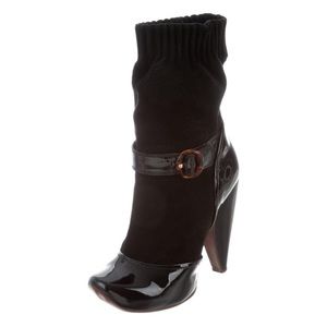 AUTHENTIC MARC JACOBS SOCK ANKLE BOOTS!!